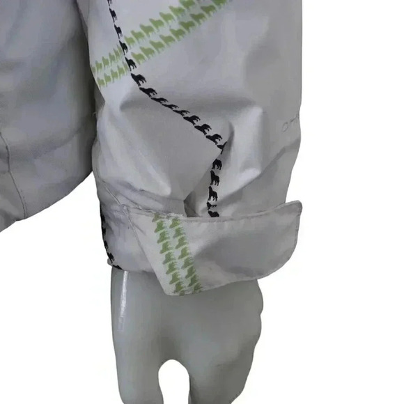 Columbia Ski Jacket Convert Snowboarding White Hood Size Medium - Picture 7 of 14